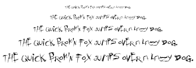 Killers move font
