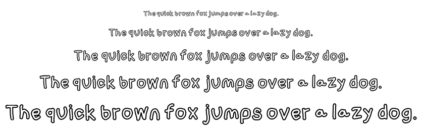 Loogie hawk font