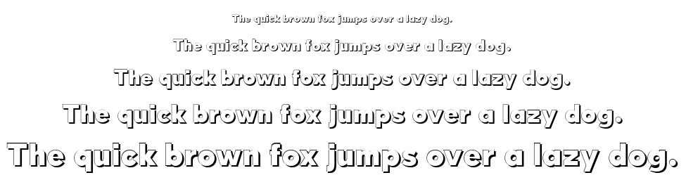 Qebab Shadow FFP font