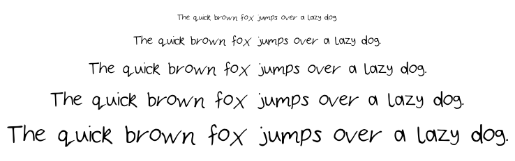 Bryonys Handwriting Thin font
