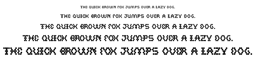 HEXAGONAL font