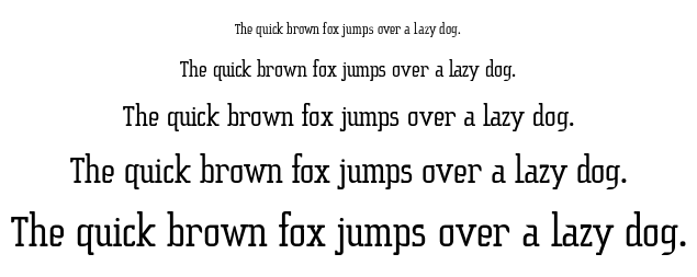 Sucesion Slab font