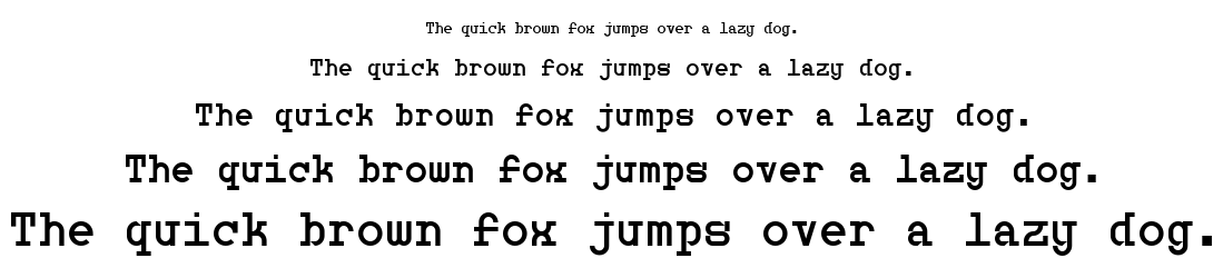 Monosphere font