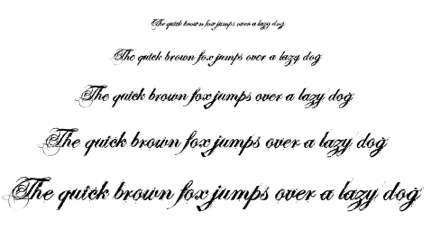 SWEETCORRECTION ROTH font