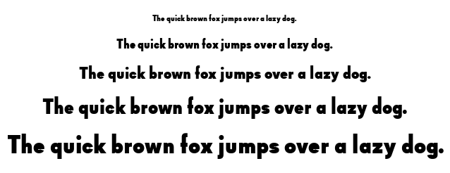 Goldbill XS font